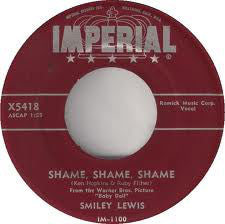 Smiley Lewis : Shame, Shame, Shame / No, No (7