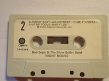 Load image into Gallery viewer, Bob Seger And The Silver Bullet Band : Night Moves (Cass, Album, Club, RCA)