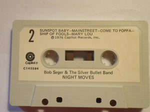 Bob Seger And The Silver Bullet Band : Night Moves (Cass, Album, Club, RCA)
