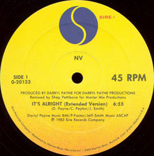 Load image into Gallery viewer, NV : It&#39;s Alright (12&quot;, Maxi, SRC)