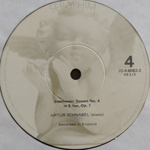 Load image into Gallery viewer, Artur Schnabel / Ludwig van Beethoven : The Complete Beethoven Society Recordings, 1932–37 / Vol. 1: Sonatas, Nos. 1-10 (4xLP, Comp, Mono + Box)