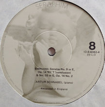 Load image into Gallery viewer, Artur Schnabel / Ludwig van Beethoven : The Complete Beethoven Society Recordings, 1932–37 / Vol. 1: Sonatas, Nos. 1-10 (4xLP, Comp, Mono + Box)