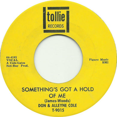 Don & Alleyne Cole : Something's Got A Hold Of Me / Gotta' Find My Baby (7