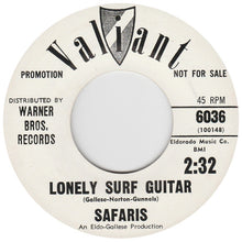Load image into Gallery viewer, The Safaris (3) : Lonely Surf Guitar / Kick Out (7&quot;, Single, Promo)