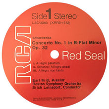 Load image into Gallery viewer, Earl Wild, Boston Symphony Orchestra / Erich Leinsdorf - Xaver Scharwenka / Mily Balakirev / Nikolai Medtner / Eugen D'Albert : Concerto No. 1, Op. 32 / Reminiscences Of Glinka's Opera "A Life For The Tsar" / Improvisation, Op. 31, No. 1 / Scherzo, Op. 16, No. 2 (LP)