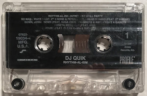 DJ Quik : Rhythm-Al-Ism (Over 70 Minutes Of Commercial-Free Music) (Cass, Album, Son)