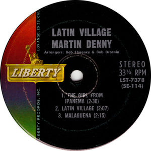 Martin Denny : Latin Village (7", EP, Jukebox)