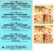 Load image into Gallery viewer, Martin Denny : Latin Village (7&quot;, EP, Jukebox)