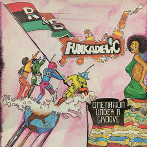 Funkadelic : One Nation Under A Groove (LP, Gat + 7", EP + Album)