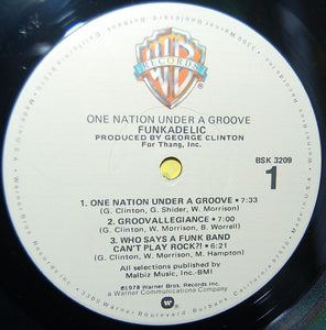 Funkadelic : One Nation Under A Groove (LP, Gat + 7", EP + Album)