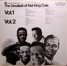Load image into Gallery viewer, Nat King Cole : The Greatest Of Nat King Cole (2xLP, Album, Comp, Jac)