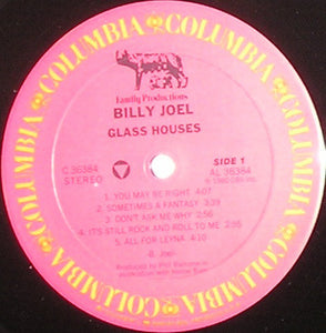 Billy Joel : Glass Houses (LP, Album)