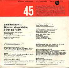 Load image into Gallery viewer, Jimmy Makulis : Gitarren Klingen Leise Durch Die Nacht (7", EP, Club)