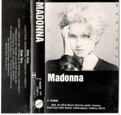 Madonna : Madonna (Cass, Album, Club, RCA)