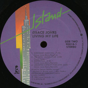 Grace Jones : Living My Life (LP, Album)