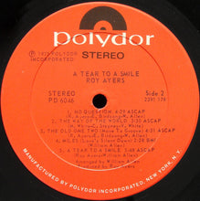 Load image into Gallery viewer, Roy Ayers Ubiquity : A Tear To A Smile (LP, Album)