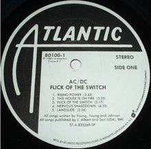 Load image into Gallery viewer, AC/DC : Flick Of The Switch (LP, Album, SP)
