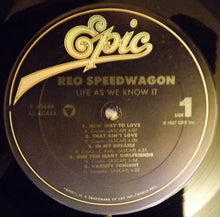 Load image into Gallery viewer, REO Speedwagon : Life As We Know It (LP, Album)