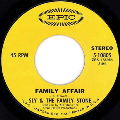 Sly & The Family Stone : Family Affair (7
