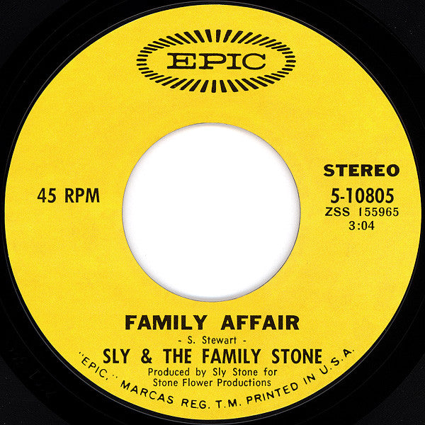 Sly & The Family Stone : Family Affair (7