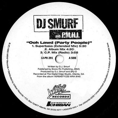 DJ Smurf (2) & P.M.H.I. : Oohh Lawd (Party People) (12