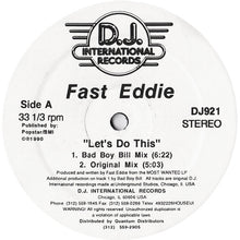 Load image into Gallery viewer, &quot;Fast&quot; Eddie Smith : Let&#39;s Do This (12&quot;)