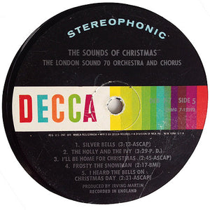 The London Sound 70 Orchestra And Chorus : The Sounds Of Christmas (3xLP, Album + Box)