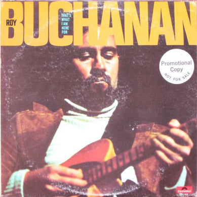 Roy Buchanan : That's What I Am Here For (LP, Album)
