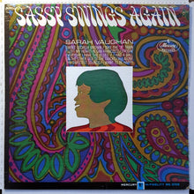 Load image into Gallery viewer, Sarah Vaughan : Sassy Swings Again (LP, Mono)