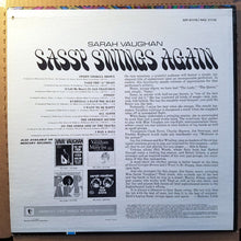 Load image into Gallery viewer, Sarah Vaughan : Sassy Swings Again (LP, Mono)
