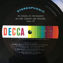 Load image into Gallery viewer, Various : All-Time Country And Western Volume VIII (LP, Comp)