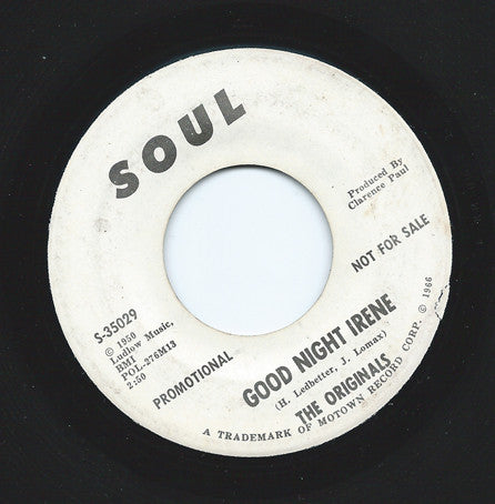 The Originals : Good Night Irene  (7