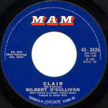 Load image into Gallery viewer, Gilbert O&#39;Sullivan : Clair / Ooh-Wakka-Doo-Wakka-Day (7&quot;, Single, Styrene, Pit)