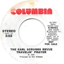 Load image into Gallery viewer, Earl Scruggs Revue : Travelin' Prayer (7", Mono, Promo, Styrene)