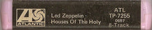 Load image into Gallery viewer, Led Zeppelin : Houses Of The Holy (8-Trk, Album, Pin)