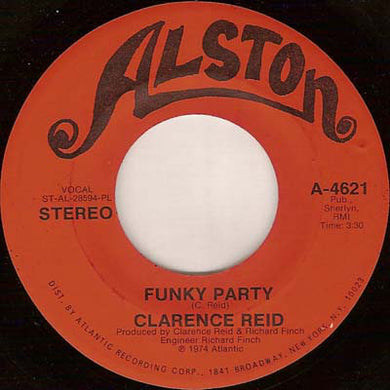 Clarence Reid : Funky Party / Winter Man (7