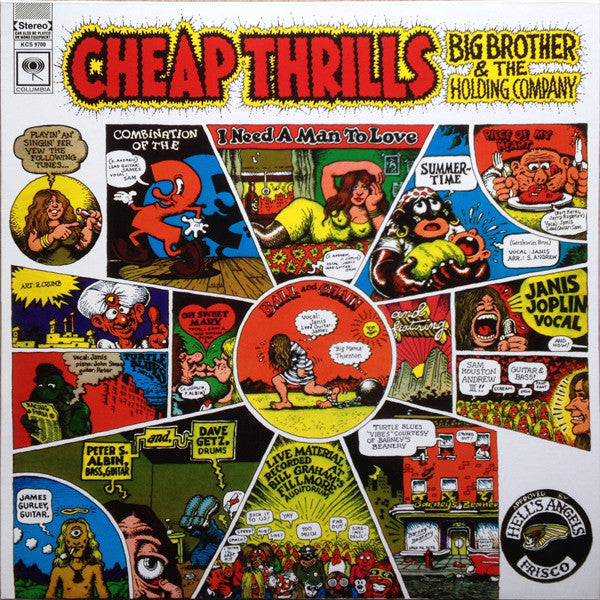 Big Brother & The Holding Company : Cheap Thrills (LP, Album, Non)