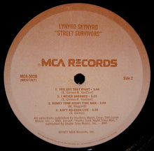 Load image into Gallery viewer, Lynyrd Skynyrd : Street Survivors (LP, Album, Glo)