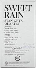 Load image into Gallery viewer, Stan Getz : Sweet Rain (LP, Album, Mono, Gat)