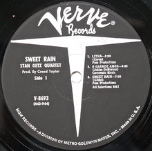 Load image into Gallery viewer, Stan Getz : Sweet Rain (LP, Album, Mono, Gat)