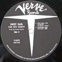 Load image into Gallery viewer, Stan Getz : Sweet Rain (LP, Album, Mono, Gat)