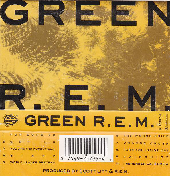 R.E.M. : Green (Cass, Album, Cle)