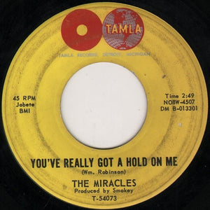 The Miracles : You've Really Got A Hold On Me (7", RCA)