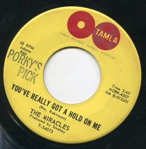 The Miracles : You've Really Got A Hold On Me (7", RCA)