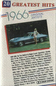 Various : 20 Greatest Hits 1966 (Cass, Comp)