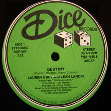 Load image into Gallery viewer, Lauren Grey &amp; Leah Landis : Destiny (12&quot;, Single)