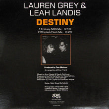 Load image into Gallery viewer, Lauren Grey &amp; Leah Landis : Destiny (12&quot;, Single)