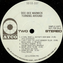 Load image into Gallery viewer, Dee Dee Warwick : Turning Around (LP, Album, Promo)