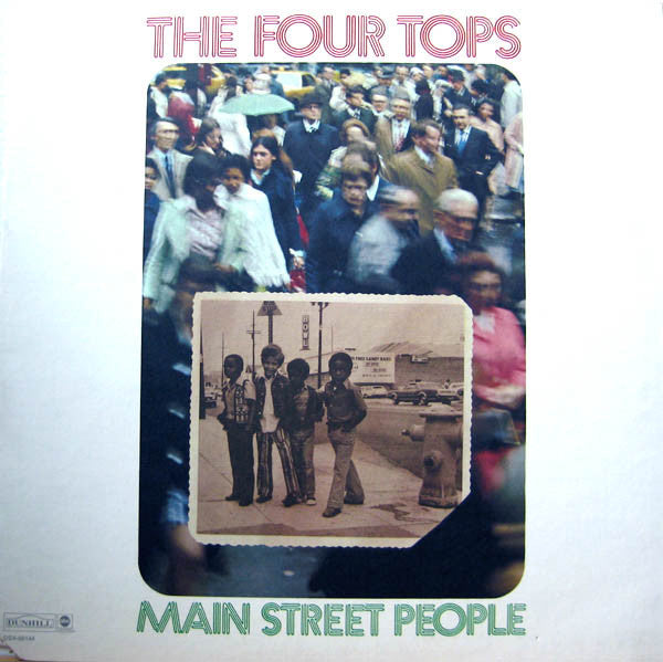 Four Tops : Main Street People (LP, Album, Gat)