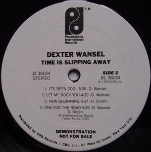 Buy Dexter Wansel : Time Is Slipping Away (LP, Album, Promo